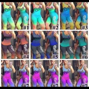 Pink leggings outfit